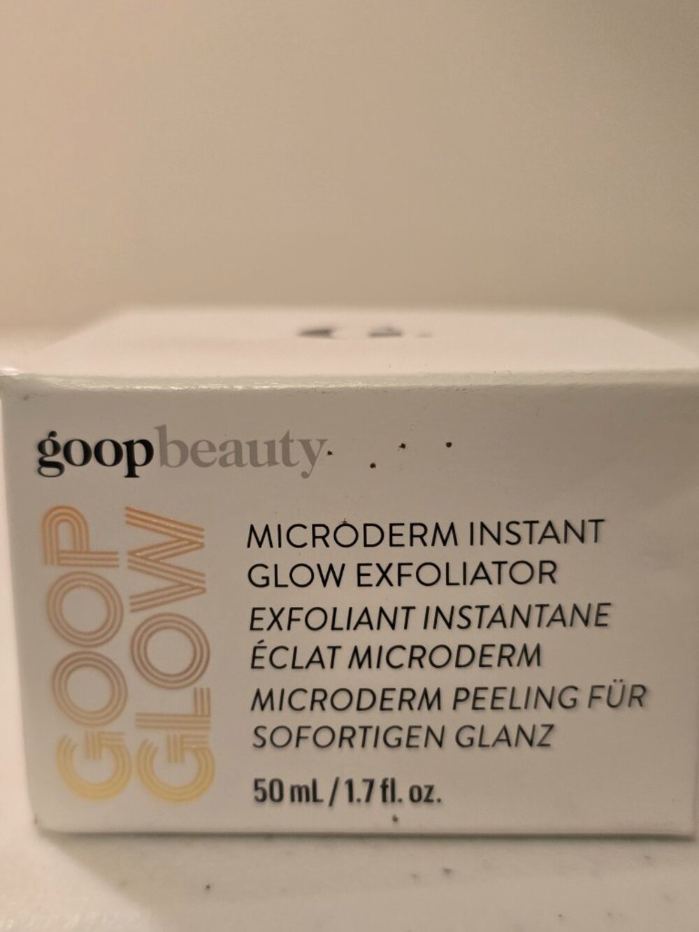 NEW Goop Beauty GOOPGLOW Microderm Instant Glow Exfoliator 1.7 oz / 50 mL